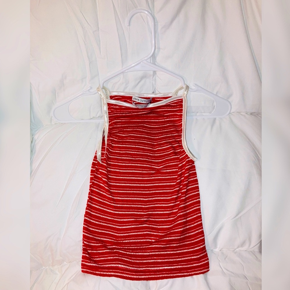 Urban Outfitters RETRO RED HALTER